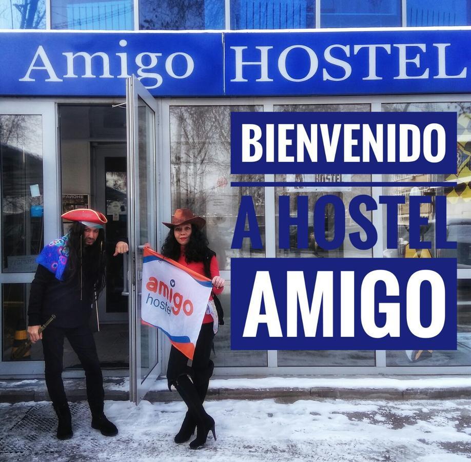 Amigo Hostel Almaty Esterno foto